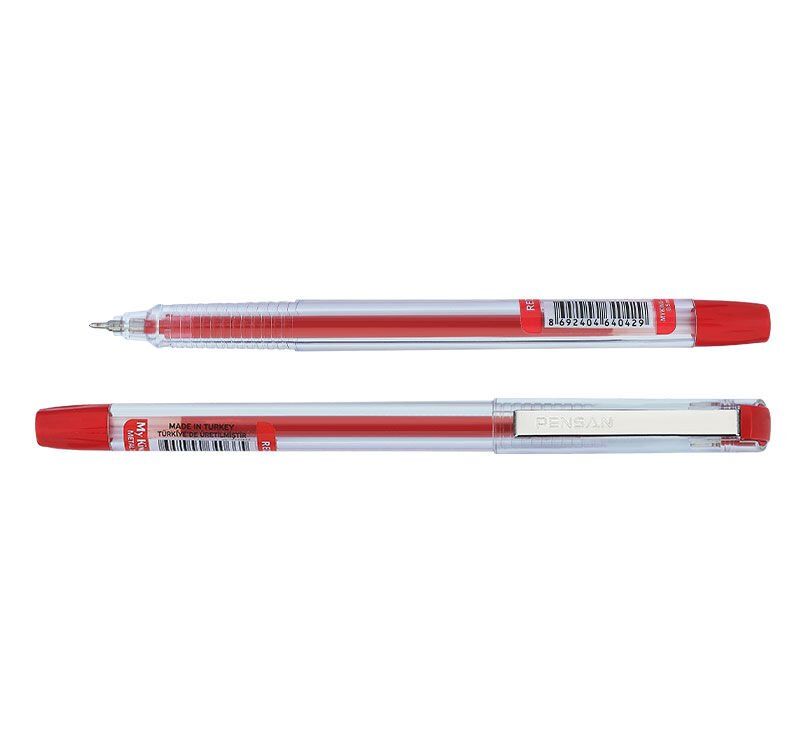 6405-Pensan Kırmızı My-King Jel Kalem 0.5 mm 12li