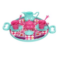 ERN-893 HEROES TOYS TEPSİLİ ÇAY VE KEK SETİ