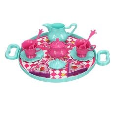 ERN-893 HEROES TOYS TEPSİLİ ÇAY VE KEK SETİ