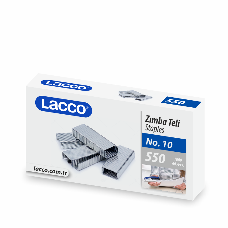 Lacco 550 Zımba Teli No:10 Küçük Boy 10 lu Paket