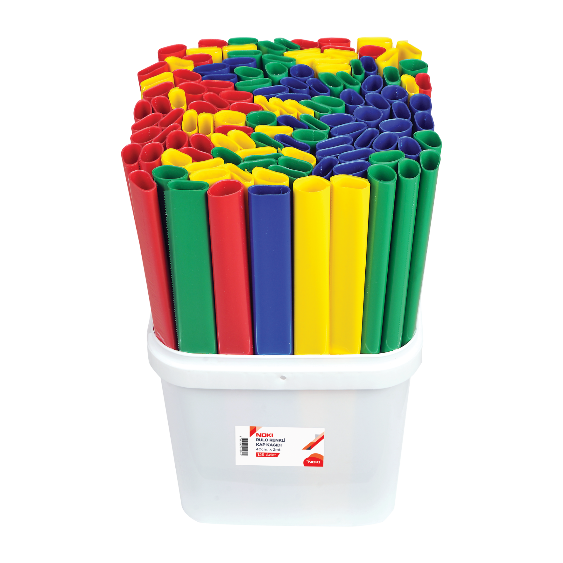 Noki Rulo Kaplık 70x100 Renkli 125 Rulo 53100R