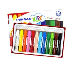 Pensan 12 Renk Pastel Boya