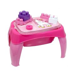 2598 UNICORN AKTIVITE OYUN MASASI 30PCS MEGA BLOK