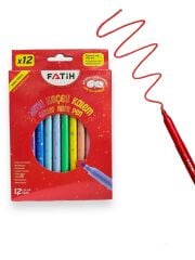 Fatih Simli Keçeli Kalem 12 Renk