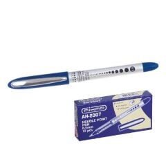AH-2007 Mavi Aihao İğne Uçlu Kalem 0.5 mm 12li