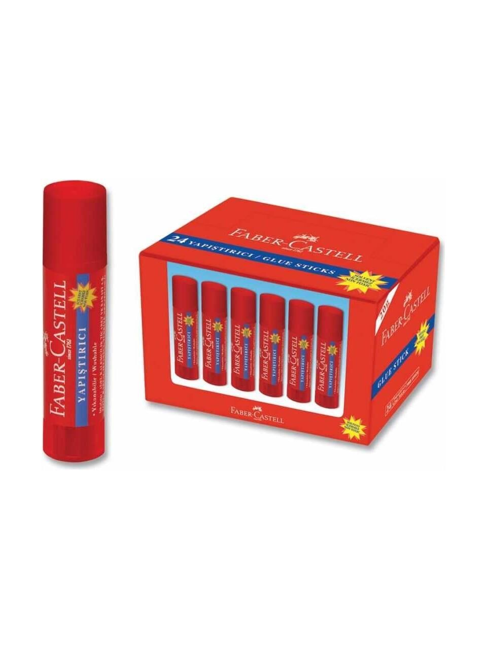 Faber Castell Stick Yapıştırıcı 20gr 24 lü Paket