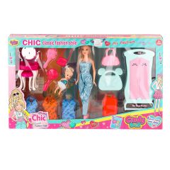 02259 Cindy Doll Dolaplı Bebek Oyun Seti -Oydaş Oyuncak