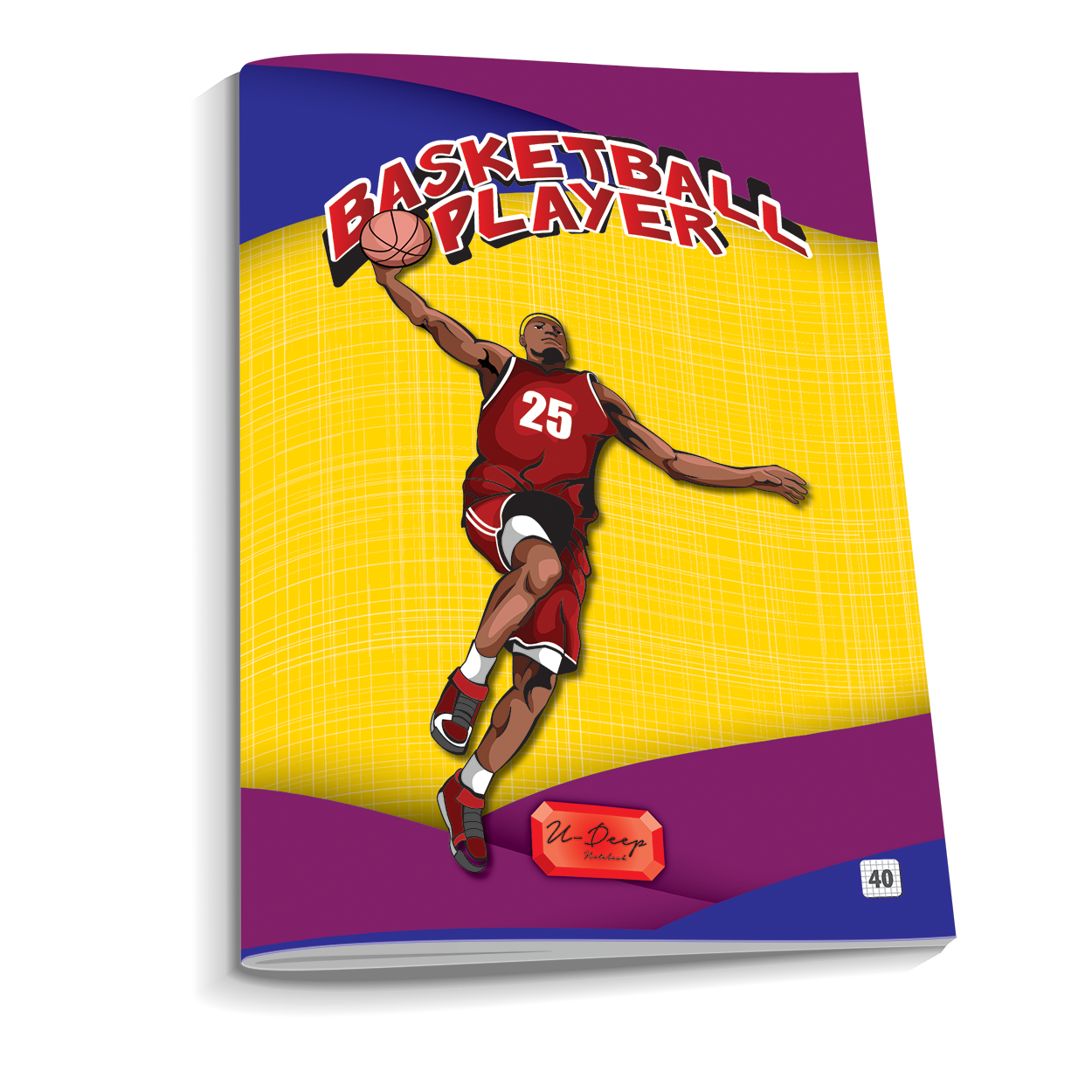 U-Deep 60/4 A4 Boy Kareli Metod Defteri 12li