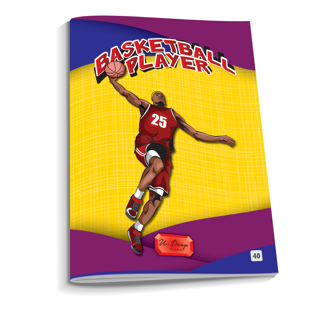 U-Deep 60/4 A4 Boy Kareli Metod Defteri 12li