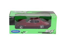 12537 WELLY 1 18 1970 CHEVROLET CHEVELLE