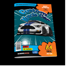 80/0 A4 Boy Çizgisiz Metod Defteri 12li