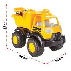 06 518 Power İş Makineli Kamyon -Pilsan Oyuncak