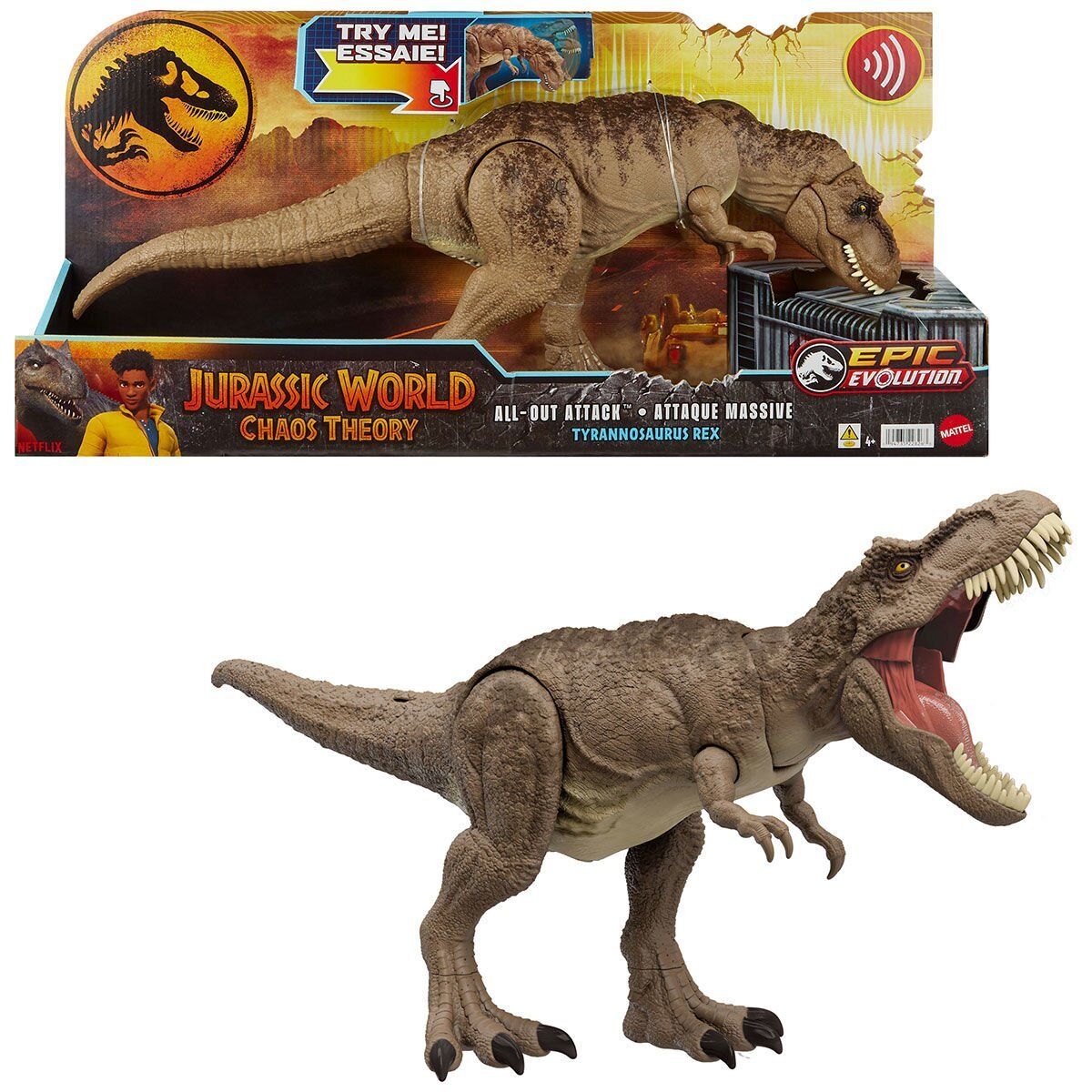 HXF53 Jurassic World Saldırgan T-Rex Figürü