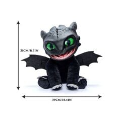 WS HTTYD-1001 Real FX Toothlees 30 cm Elektronik Kukla