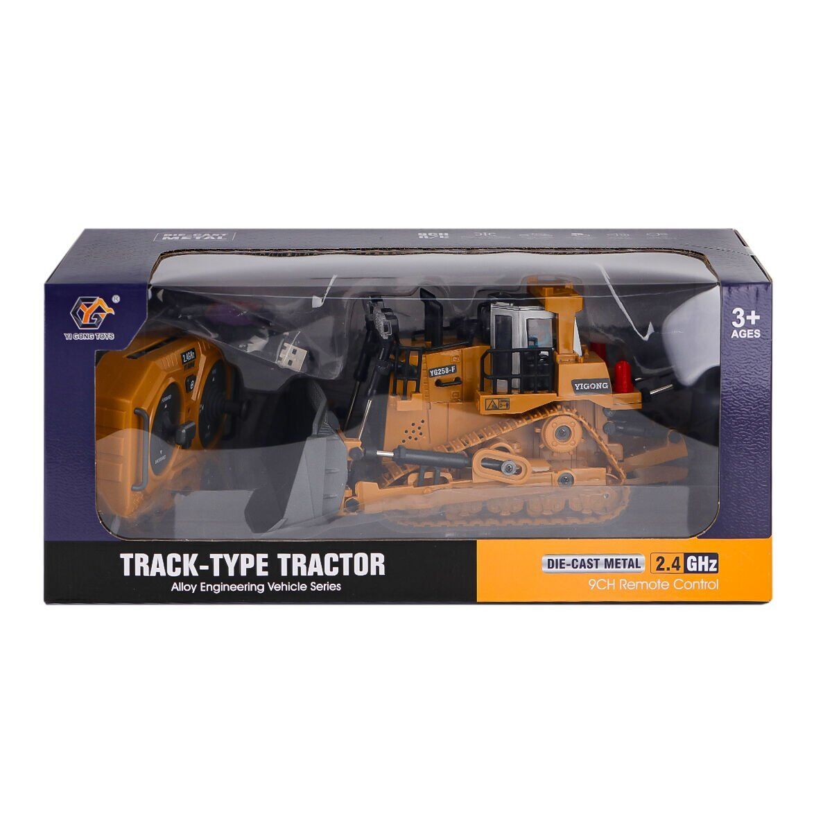 689-367 Kumandalı Sesli Işıklı Bulldozer -Gepettoys