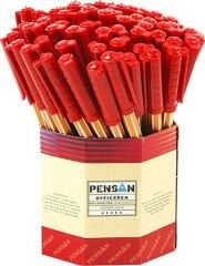 Pensan Kırmızı 1010 Tükenmez Kalem 60 Lı