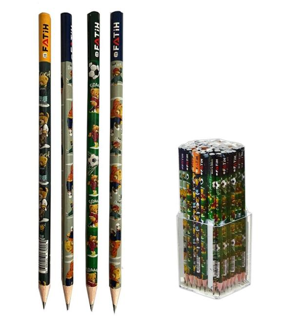 Fatih Happy Bear 3B Kurşun Kalem 72 Adet