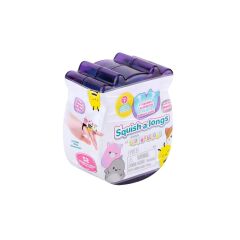 AL0001-1 Squish-a-longs 2 Figür + Yüzük Sürpriz Paket 24lü Display  Seri 1