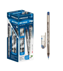 Pensan My-Tech Tükenmez Kalem Mavi 25 Adet