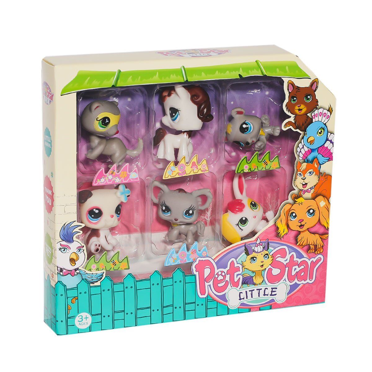 KZL-3046A3 Little Pet Star Seti -Kızılkaya Oyuncak