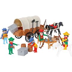 04 003 Mini Mekanik Seri 3 Kovboy Arabası -Pilsan Oyuncak