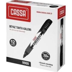 Cassa Beyaz Tahtakalemi Siyah Renk 9900
