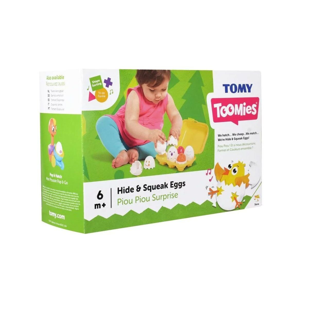 1581 Tomy Toomies Saklambaçlı Renkli Yumurtalar 12-36 ay