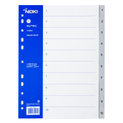 59210/Noki Ayraç Pp 1-10 Rakam