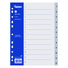 59212/Noki Ayraç Pp 1-12 Rakam