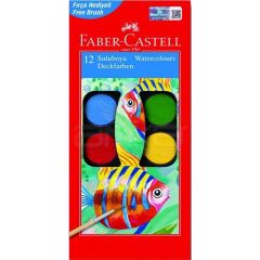 Faber Castell 12 Renk Suluboya Red Line