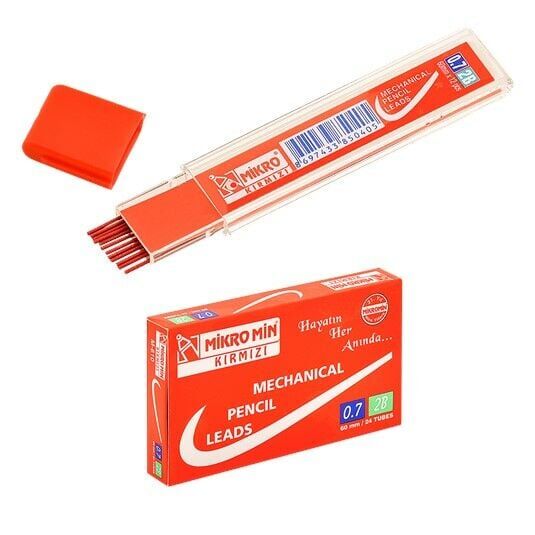 MIKRO M-610 KIRMIZI MIN 0,7 - 2B 60MM