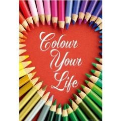 17081  Colour Your Life 500 Parça Puzzle - Educa Puzzle