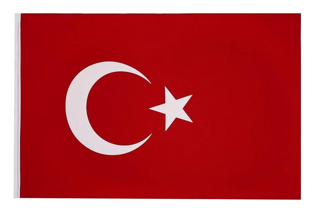 Türk Bayrağı 80x120 Alpaka Kumaş 120gr