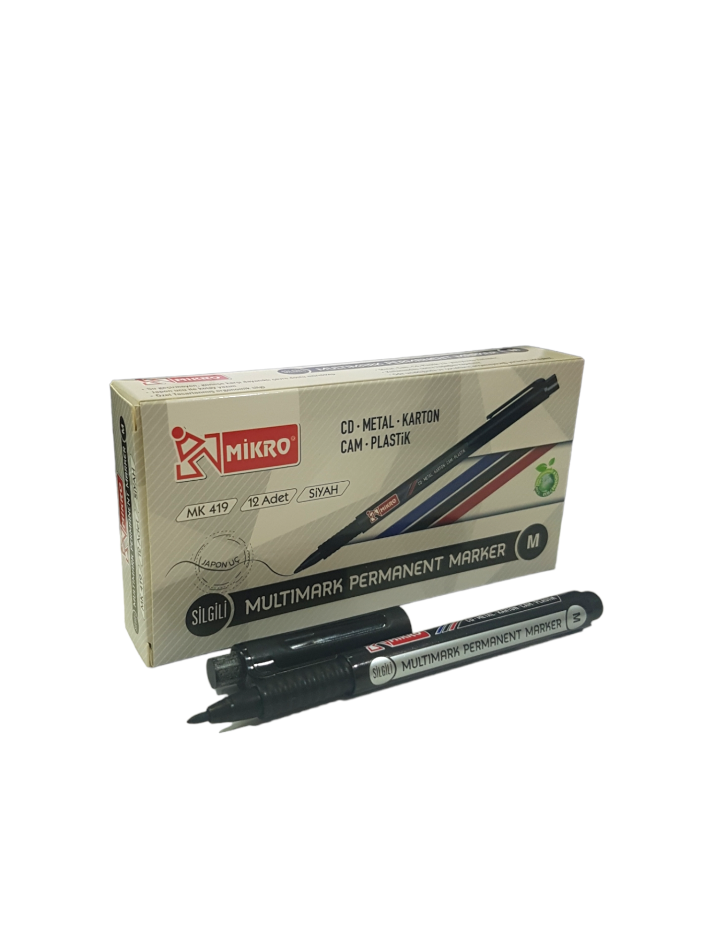 Mikro Mk-419 Cd Kalemi [M] Siyah 12li