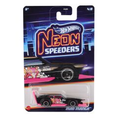 HLH72 Hot Wheels Neon Yarışlar Temalı Arabalar