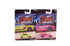 HLH72 Hot Wheels Neon Yarışlar Temalı Arabalar