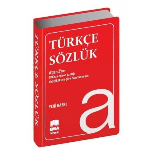 Ema Türkçe Sözlük Plastik Biala Kapak TDK