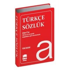 Ema Türkçe Sözlük Plastik Biala Kapak TDK