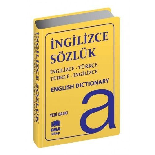 Ema İngilizce-Türkçe Sözlük Plaktik Biala Kapak