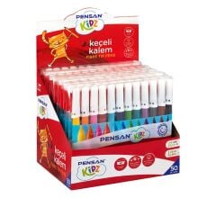 Pensan 12 Renk Keçeli Kalem 1 Paket ( 12 Set )