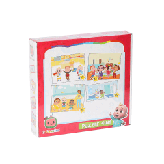 CO7899 Cocomelon 4IN1 Puzzle -Laço