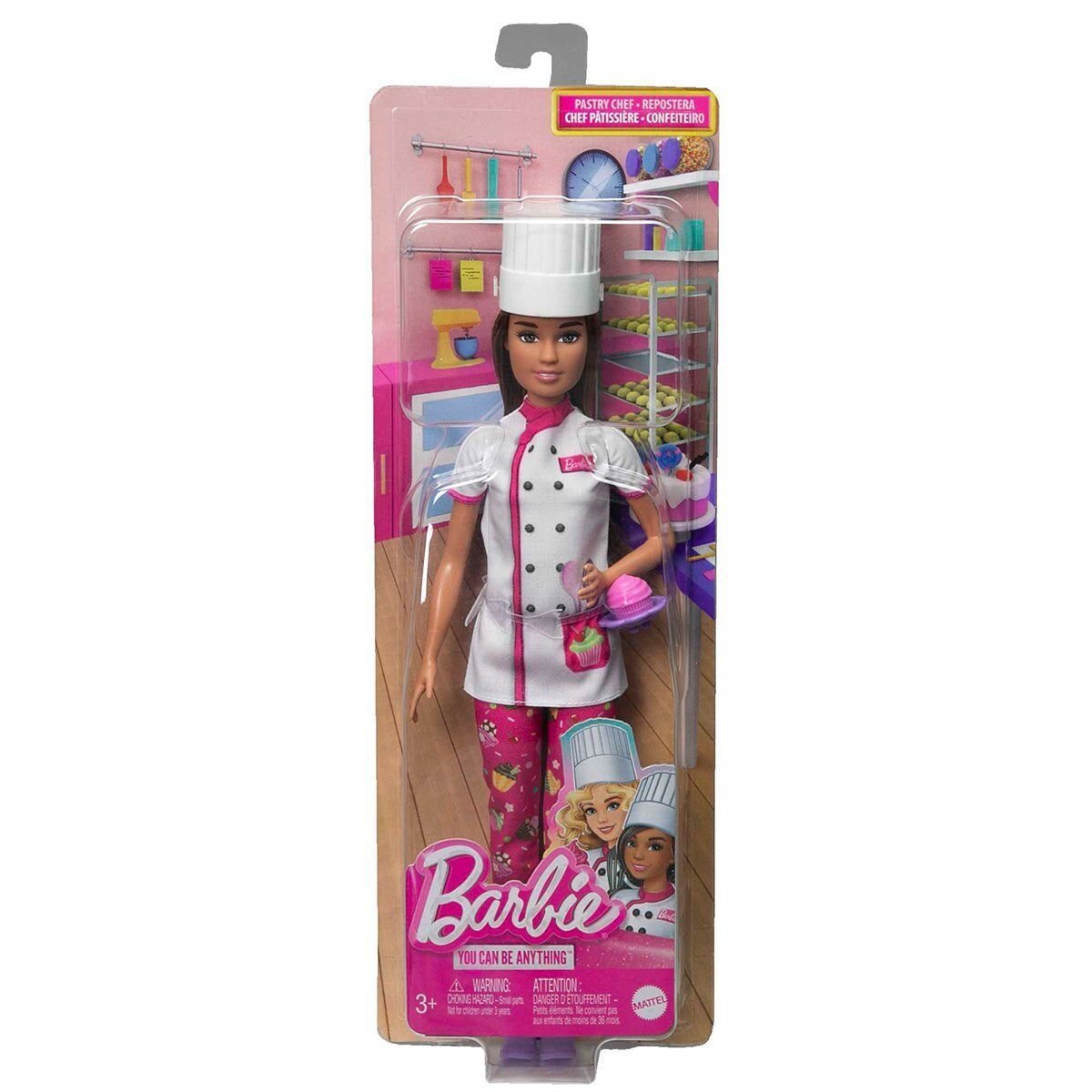 HKT67 Barbie Kariyer Bebekleri Serisi - Pasta Şefi