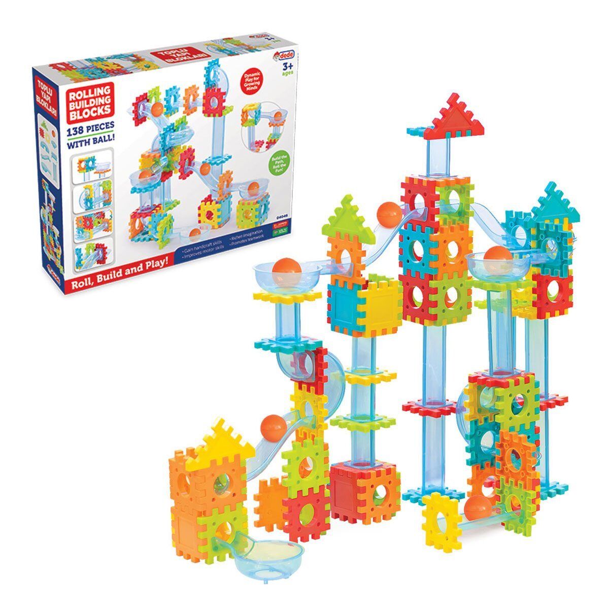 04046 Toplu Yapı Blokları 138 Parça -Fentoys