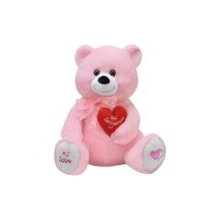 1045P SL Tıkıl Ayı 65 cm Pembe