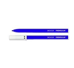 3003/PENSAN MAVI OFIS TIPI KECELI KALEM 10 LU