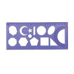 036-Şablon Geometrik 24lü