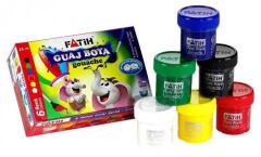 Fatih 6 Renk Guaj Boya 25ml x 6