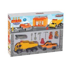 03 612 Double Blocks İnşaat Seti -Pilsan Oyuncak