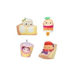 SQ MM0018 Micromallows 4 figür 4 Aksesuar Set -Necotoys