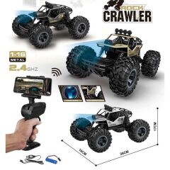 2095 1 16  Wifi Kameralı Rock Crawler Arazi Aracı 4X4 -Gepettoys